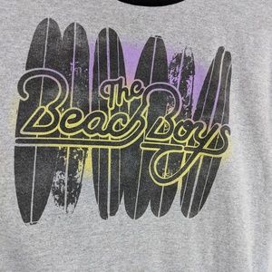 Beach Boys Ringer T Shirt California Surfing Music